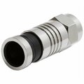 Cmple Compression Connector for RG6 with Black Tail 1189-N
